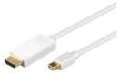 MicroConnect MC-HMSP102K Mini DisplayPort naar HDMI Kabel - 1,8 Meter