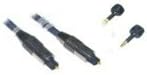 MicroConnect TT650BKAD Optische Audiokabel (Toslink) - 5 meter - Zwart
