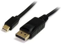 MicroConnect Mini DisplayPort naar DisplayPort Kabel - 0,5 meter - 4K - Zwart