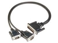 Moxa CBL-M25M9x2-50 Seriekabel - DB25 naar 2x DB9 Mannelijk - 0,5m