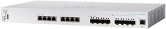 Cisco Business CBS350-16XTS Managed Switch - 8x 10GE & 8x 10G SFP+