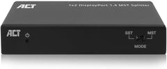 ACT AC7720 DisplayPort 1.4 MST Splitter - 1x2 DP - 4K 60Hz & 8K