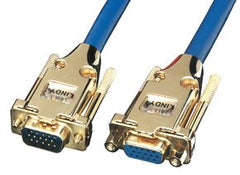 LINDY Premium Gold SVGA Monitor Verlengkabel - VGA M/V - 7,5 meter