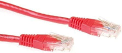 ACT CAT6 U/UTP Netwerkkabel - RJ45 Patchkabel - Rood - 20 meter