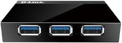 D-Link DUB-1340 4-Poorts SuperSpeed USB 3.0 Hub - Zwart