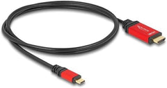 DeLOCK 80095 USB-C naar HDMI Kabel - 8K 60Hz / 4K 240Hz - 1 meter