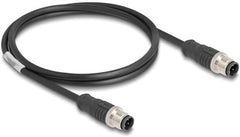 DeLOCK 80847 Cat5e S/FTP Netwerkkabel - RJ45 - 1 meter - Zwart