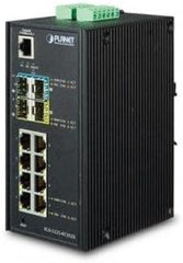 Planet IGS-5225-8T2S2X Industriële Managed Switch - 8x GbE, 2x SFP & 2x 10G SFP+
