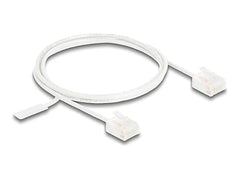 DeLOCK 80774 netwerkkabel wit 1m Cat6 U/UTP (UTP)