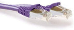 ACT FB8710 Cat6a S/FTP LSZH Netwerkkabel - 10 meter - Paars