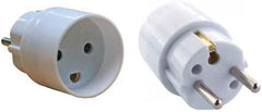 MicroConnect Verloopstekker Converter - DK naar Schuko - 230V 16A