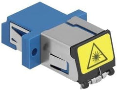 DeLOCK Glasvezel Koppeling LC Duplex naar LC Duplex - Singlemode Blauw