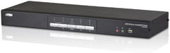 ATEN CS1644A 4-Poorts USB DVI Dual-View KVM Switch met Audio & USB-Hub