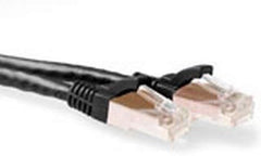 ACT FB6915 Cat6a S/FTP Snagless RJ45 Netwerkkabel - 15 meter - Zwart