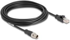 DeLOCK 80868 Cat5e S/FTP Netwerkkabel - 5 meter - Zwart