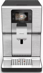 Krups Intuition Experience Hot & Cold koffiezetapparaat, 30 individuele warme en koude dranken, intuïtief touchscreen, 2-kops-functie, one-touch melksysteem, automatische reiniging, zilver, EA879EE0