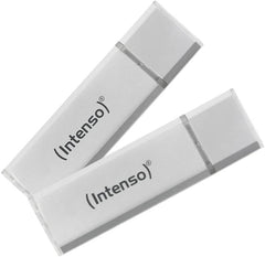 Intenso Ultra Line 32GB USB 3.2 Flashdrive - Duopack (2 stuks) - Zilver