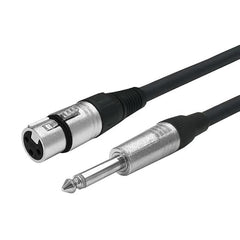 VivoLink XLR Female naar Mono Jack 6.35mm Audiokabel - 10 meter