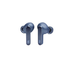 JBL Live Pro 2: 40 uur speeltijd, echte adaptieve ruisonderdrukking, Smart Ambient en Beamforming-microfoons (zilver), klein