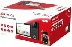 Hikvision DS-KIS610-P IP Video Intercom Kit - 4MP Camera & 7" Binnenstation (PoE & WiFi 6)