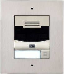 2N IP Solo IP Intercom Deurbel zonder Camera - Nikkel