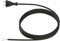 Bachmann 246.174 Rubber Aansluitkabel met Contourstekker - H07RN-F 2x1,0 mm² - 2m