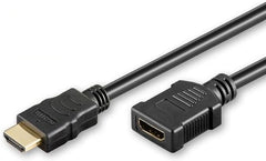 MicroConnect HDMI 2.0 Verlengkabel - Mannelijk naar Vrouwelijk - 4K 60Hz - 1m