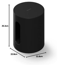 Sonos Sub Mini - Compacte draadloze Subwoofer - zwart