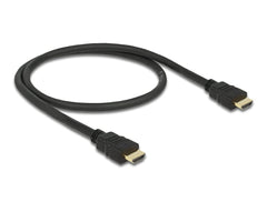 Delock High Speed HDMI Kabel met Ethernet 4K - 0,5 m - Zwart