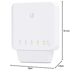 Ubiquiti UniFi Switch USW-FLEX - Switch - gestito - 4 x 10/100/1000 (PoE)