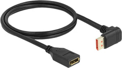 DeLOCK DisplayPort 1.4 Verlengkabel - 8K 60Hz - 1 meter - Zwart