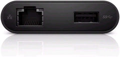 Dell YRPDK USB-C Multiport Adapter - HDMI, VGA, Ethernet & USB 3.0 - Zwart