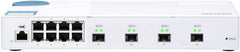 QNAP QSW-M408S Web Managed Switch - 8x Gigabit & 4x 10GbE SFP+