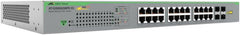 ALLIED TELESIS - VOLUME GIGABIT WEBSMART SWITCH 24X 10/100/1000-T POE+ 4X SFP PORTEN