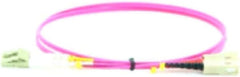 Microconnect fib422001p 1 m LC/PC SC/PC violet LWL-kabel - glasvezel kabel van (1 m, OM4, LC/PC, SC/PC, violet)