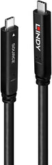 Lindy 43393 USB 3.2 Gen 1 & DisplayPort 1.4 Type-C Hybride Kabel - 8 meter
