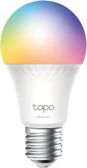 Tapo TP-Link L535E Alexa lamp E27, mat gecertificeerd, meerkleurige dimbare slimme wifi-gloeilamp, compatibel met Alexa, Siri of Google Assistant, energiebewaking, geen hub nodig