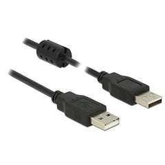 DeLOCK USB 2.0 Type-A naar USB-A Kabel - Mannelijk naar Mannelijk - 1m