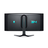Alienware AW3423DWF 34" WQHD (3440x1440) 21:9 1800R Gebogen Gaming Monitor, 165Hz, QD OLED, 0.1ms, AMD FreeSync Premium Pro, 99.3% DCI-P3, HDR400, 2x DisplayPort, 1x HDMI, 5x USB, 3 Jaar Garantie