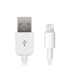 MicroConnect Lightning naar USB-A Kabel - 0,5 meter - Wit