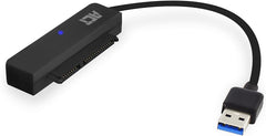 ACT SATA USB-Adapter 2,5" HDD/SSD, USB 3.0, Harde Schijf Adapter SATA I/II/III, UASP-Ondersteuning - AC1510