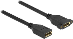 Delock DisplayPort 1.2 Inbouwkabel - Female naar Female - 4K 60Hz - 3m