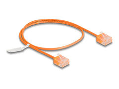 DeLOCK 80854 Cat6 U/UTP Netwerkkabel - RJ45 - 0,5 meter - Oranje