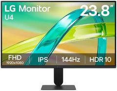 LG Normale monitor | 24 inch FHD IPS display | 144Hz HDR10