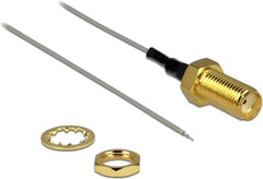 Delock 89600 Antennekabel - SMA Inbouw Bus naar Open Uiteinde - 94,8 mm
