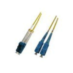 MicroConnect Glasvezelkabel LC/PC naar SC/PC OS2 Singlemode LSZH - 1,5m
