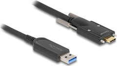 DeLOCK 83201 Actieve Optische USB Kabel - USB-A naar USB-C - 10 Gbps - 7,5m