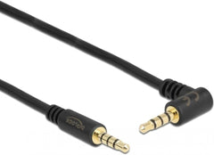 DeLOCK 84743 Audiokabel - 3.5 mm Jack Male naar Male - 5 meter - Zwart