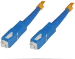 MicroConnect SC naar SC Glasvezelkabel - OS2 Singlemode Simplex - 15 meter - Geel