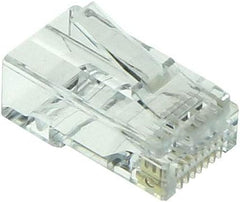 ACT TD168B Cat6 RJ45 Doorsteek Connector - Transparant